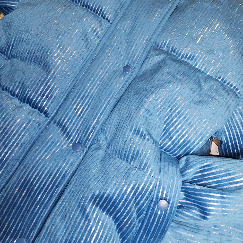 Blue Puffer Jacket - Picture 7 of 8
